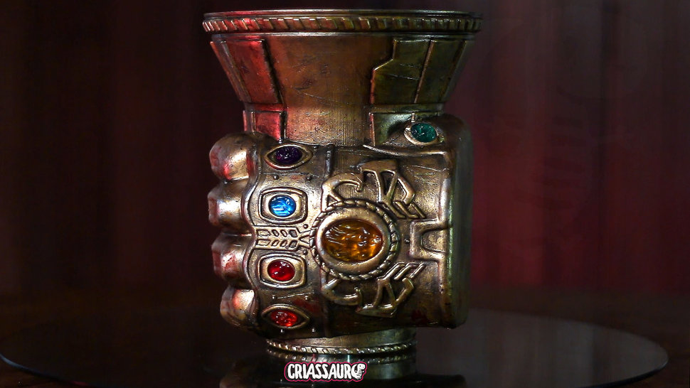 Manopla Thanos DIY Vingadores Ultimato