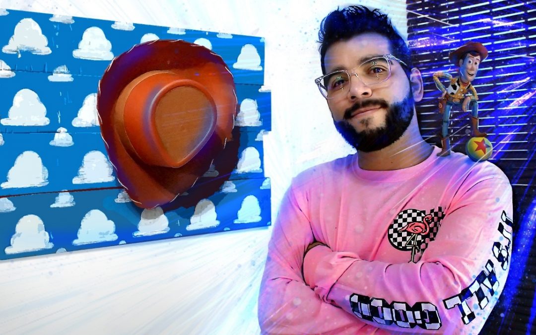 Fiz um QUADRO 3D com o BALDE DE PIPOCA do WOODY da CINEMARK (Disney – Toy Story 4) – DIY