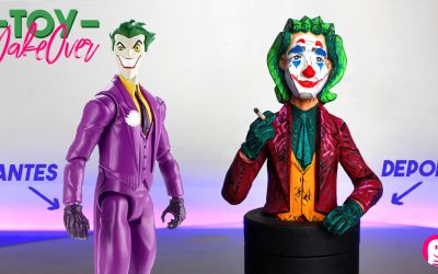 Transformando um Coringa em um…Coringa ?!?! | Toy Makeover ( Joker )